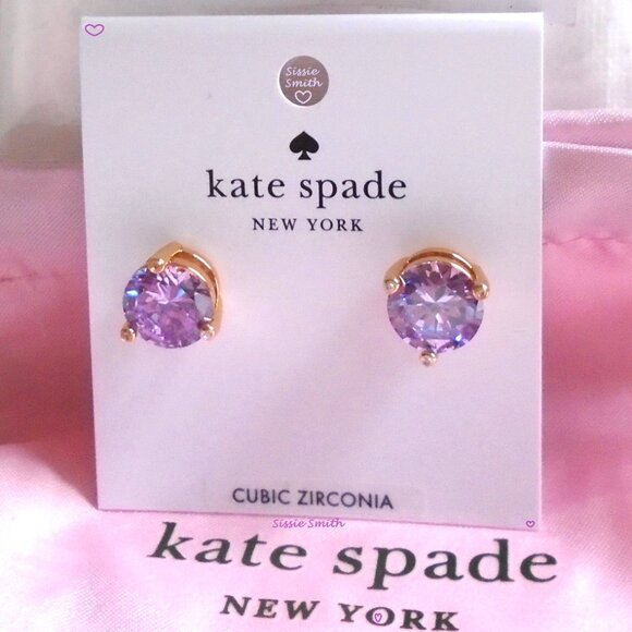 kate spade Jewelry - ♠️ Kate Spade ♠️️ Rise and Shine Lilac Studs